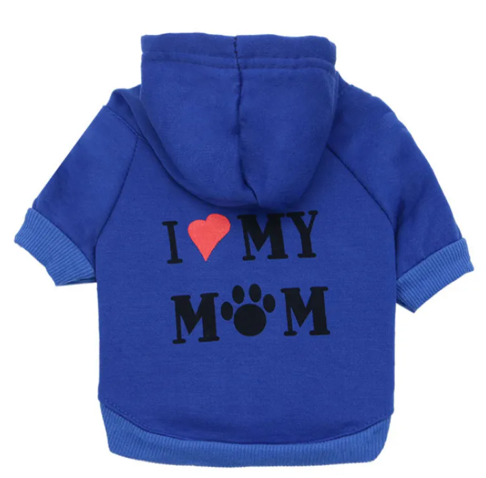 Mummy Fleece Dog Sweater