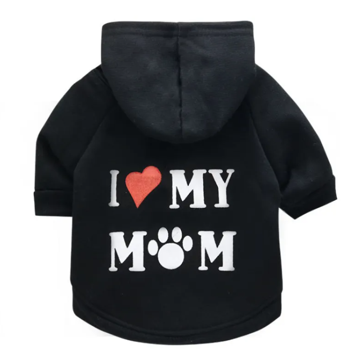 Mummy-Fleece-Pullover für Hunde