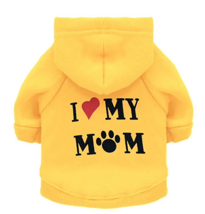 Mummy-Fleece-Pullover für Hunde