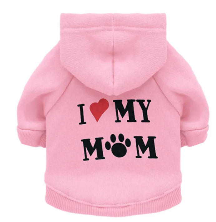 Mummy Fleece Dog Sweater