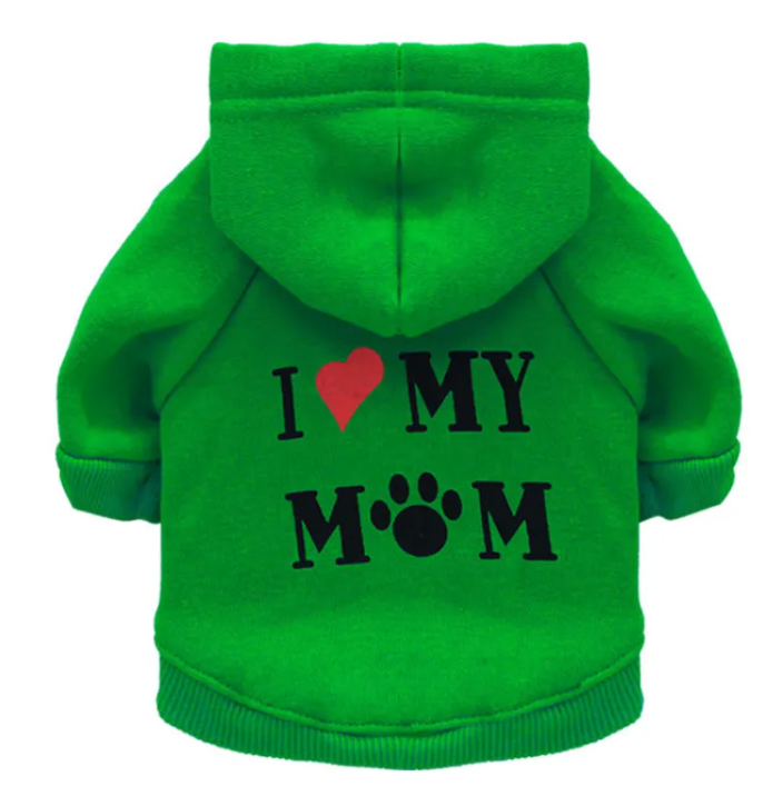Mummy-Fleece-Pullover für Hunde