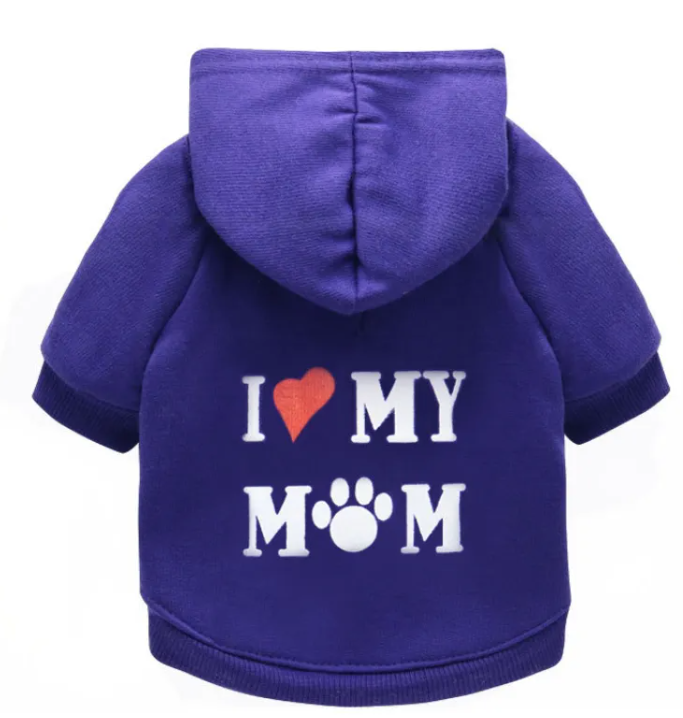 Mummy Fleece Dog Sweater